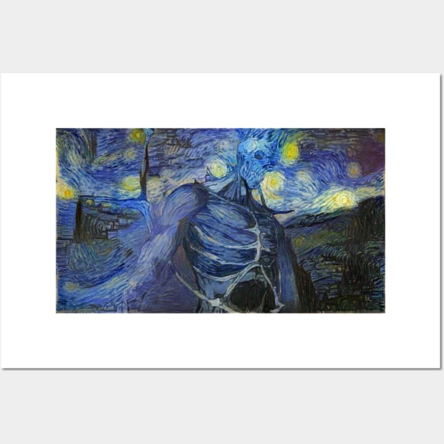 Castlevania Death Starry Night Wall Art by Starry Night